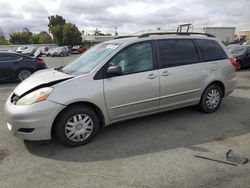 Salvage cars for sale at Martinez, CA auction: 2010 Toyota Sienna CE