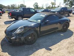 Salvage cars for sale at Riverview, FL auction: 2016 Porsche 911 Carrera