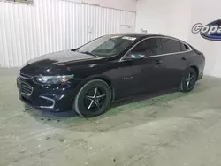 Chevrolet salvage cars for sale: 2017 Chevrolet Malibu LT