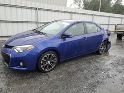 Salvage cars for sale at Gastonia, NC auction: 2015 Toyota Corolla L