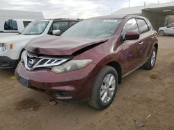 Salvage cars for sale at Brighton, CO auction: 2012 Nissan Murano S