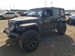 2017 Jeep Wrangler Unlimited Sahara en venta en Elgin, IL