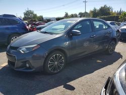 Salvage cars for sale at San Martin, CA auction: 2016 Toyota Corolla L