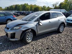 Salvage cars for sale at Chalfont, PA auction: 2010 Mazda CX-7