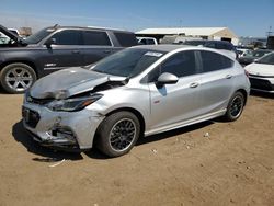 Salvage cars for sale at auction: 2018 Chevrolet Cruze LT