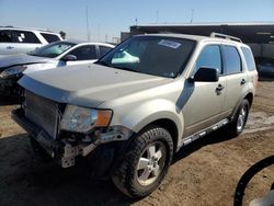 Salvage cars for sale at Brighton, CO auction: 2012 Ford Escape XLT