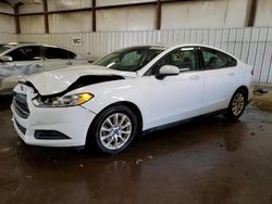 Salvage cars for sale from Copart Lansing, MI: 2016 Ford Fusion S