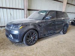 Salvage cars for sale at Houston, TX auction: 2018 Land Rover Range Rover Sport Supercharged Dynamic