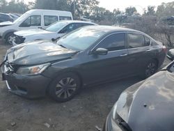 Honda salvage cars for sale: 2014 Honda Accord LX