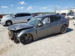 Salvage cars for sale at Kansas City, KS auction: 2017 Infiniti Q50 Premium