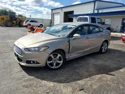 Salvage cars for sale at Mcfarland, WI auction: 2016 Ford Fusion SE