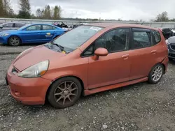 Honda salvage cars for sale: 2007 Honda FIT S