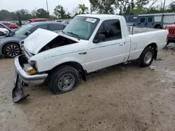 Salvage cars for sale at Riverview, FL auction: 1998 Ford Ranger