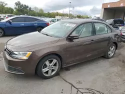 Salvage cars for sale from Copart Fort Wayne, IN: 2012 Volkswagen Jetta TDI