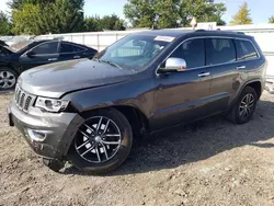 Jeep salvage cars for sale: 2017 Jeep Grand Cherokee Limited