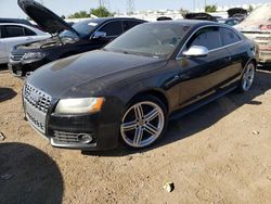 Salvage cars for sale at Elgin, IL auction: 2012 Audi S5 Premium Plus