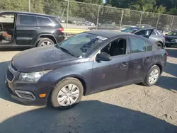 Salvage cars for sale at Waldorf, MD auction: 2016 Chevrolet Cruze Limited LS