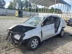 Salvage cars for sale at Spartanburg, SC auction: 2009 Hyundai Accent GLS