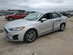 Salvage cars for sale at Harleyville, SC auction: 2019 Ford Fusion SE