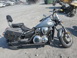 Salvage motorcycles for sale at Cahokia Heights, IL auction: 2004 Honda VTX1300 C