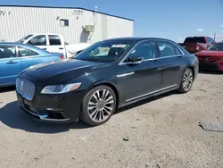 Lincoln salvage cars for sale: 2018 Lincoln Continental Reserve