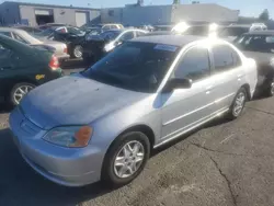 Honda salvage cars for sale: 2003 Honda Civic LX