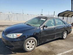 Salvage cars for sale at Van Nuys, CA auction: 2002 Toyota Camry LE