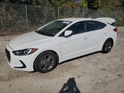 Salvage cars for sale at Cicero, IN auction: 2017 Hyundai Elantra SE