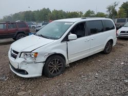 Salvage cars for sale at Chalfont, PA auction: 2017 Dodge Grand Caravan SXT