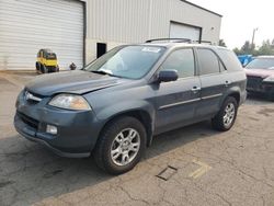 Acura MDX Touring salvage cars for sale: 2006 Acura MDX Touring