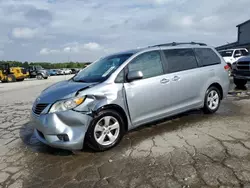 Salvage cars for sale at Memphis, TN auction: 2014 Toyota Sienna LE