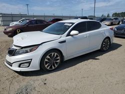 Salvage cars for sale at auction: 2015 KIA Optima SX