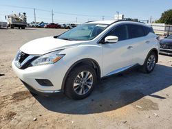 Salvage cars for sale at Oklahoma City, OK auction: 2017 Nissan Murano S