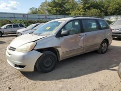 Salvage cars for sale at Davison, MI auction: 2005 Toyota Sienna CE