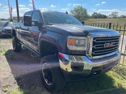 Salvage trucks for sale at San Antonio, TX auction: 2015 GMC Sierra K2500 SLE