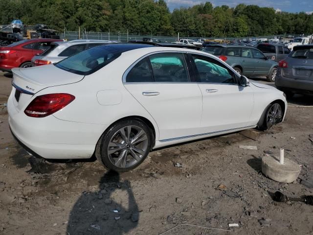 2018 Mercedes-Benz C 300 4matic