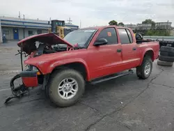 Carros salvage sin ofertas aún a la venta en subasta: 2001 Dodge Dakota Quattro