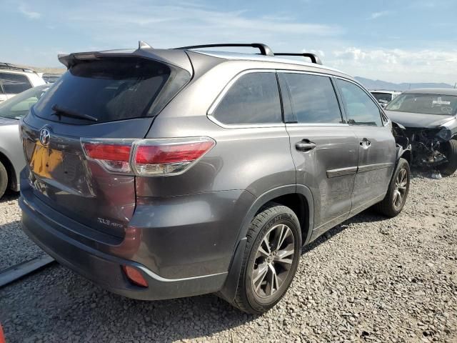 2016 Toyota Highlander XLE