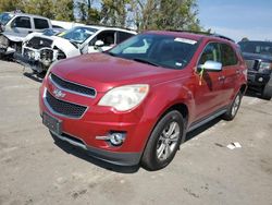 Salvage cars for sale at Bridgeton, MO auction: 2013 Chevrolet Equinox LTZ