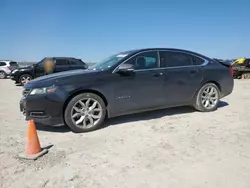 Salvage cars for sale at Houston, TX auction: 2017 Chevrolet Impala LT