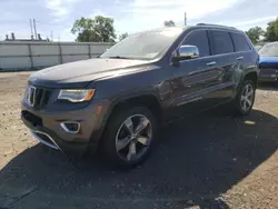 Salvage cars for sale at Lansing, MI auction: 2016 Jeep Grand Cherokee Limited