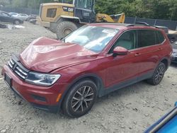 Salvage cars for sale at Waldorf, MD auction: 2019 Volkswagen Tiguan SE