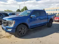 Salvage cars for sale at Littleton, CO auction: 2023 Ford F150 Supercrew