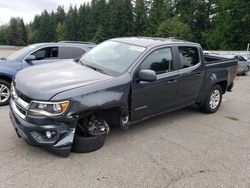 Chevrolet salvage cars for sale: 2016 Chevrolet Colorado LT