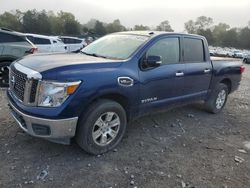 Salvage cars for sale at Madisonville, TN auction: 2017 Nissan Titan S