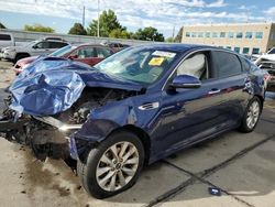 Salvage cars for sale at Littleton, CO auction: 2017 KIA Optima LX