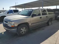 Salvage cars for sale at Anthony, TX auction: 2002 Chevrolet Suburban K1500