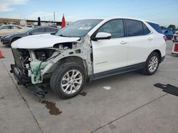 Salvage cars for sale at Grand Prairie, TX auction: 2018 Chevrolet Equinox LT