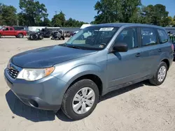 Salvage cars for sale from Copart Hampton, VA: 2009 Subaru Forester 2.5X