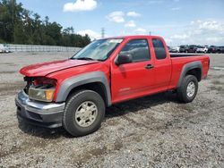 Salvage cars for sale at Arcadia, FL auction: 2004 Chevrolet Colorado